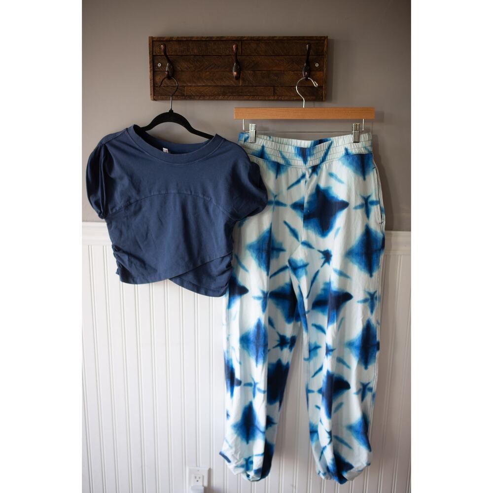 Free People Hot Shot Crossover Set Printed XS NEW - Picture 2 of 4